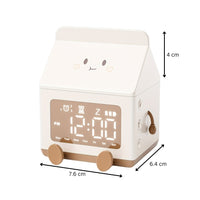 Milk Box Digital Alarm Clock - Chic Cart