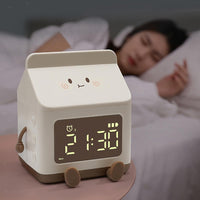 Milk Box Digital Alarm Clock - Chic Cart