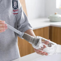 Bottles Cleaner Brush with Long Handle Sponge Brush - Chic Cart