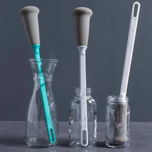 Bottles Cleaner Brush with Long Handle Sponge Brush - Chic Cart