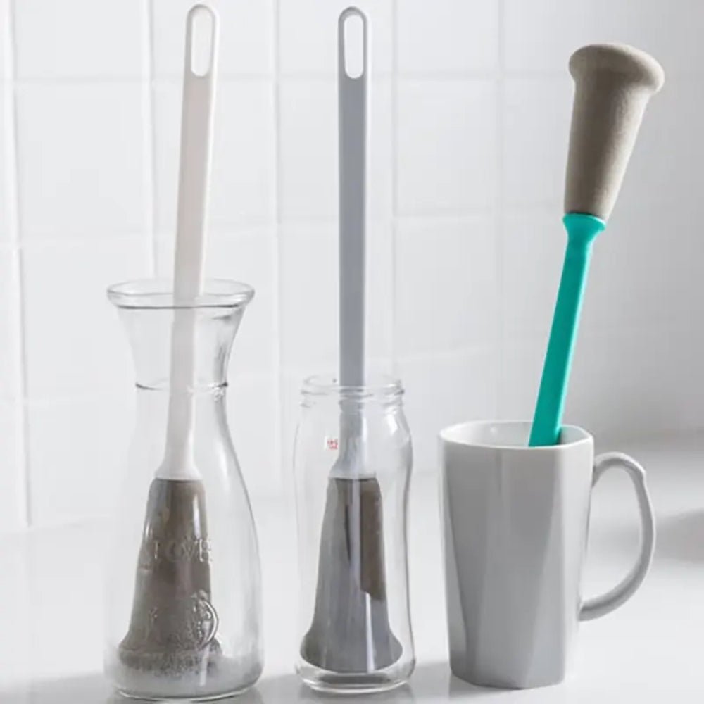Bottles Cleaner Brush with Long Handle Sponge Brush - Chic Cart