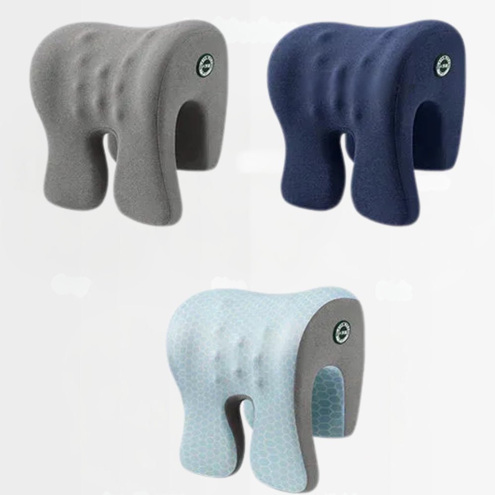 Memory Foam Neck Pillow for Comfortable Office Breaks Restful Naps and Travel - Chic Cart AMI Cart