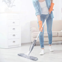 Magic Spray Mop with Reusable Microfiber Pads 360 Degree Handle - Chic Cart