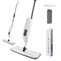 Magic Spray Mop with Reusable Microfiber Pads 360 Degree Handle - Chic Cart 
