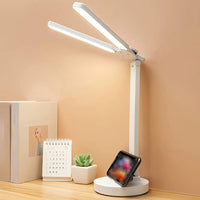 LED Desk Lamp 3 Levels Dimmable Touch Night Light Foldable Table Lamp - Chic Cart