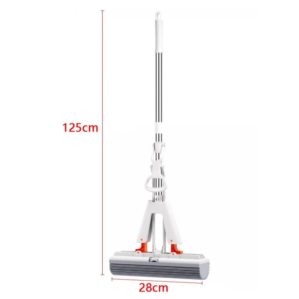 Squeezed Self Draining Rubber Cotton Mop - Chic Cart