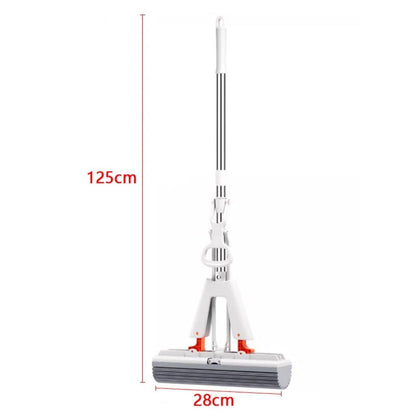 Squeezed Self Draining Rubber Cotton Mop - Chic Cart