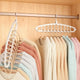 Rotating Folding Clothes Hanger Closet Organizer Storage Hangers - Chic Cart