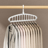 Rotating Folding Clothes Hanger Closet Organizer Storage Hangers - Chic Cart