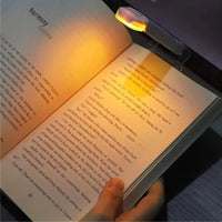 Portable USB Rechargeable Clip on Book Light with Timer - Chic Cart