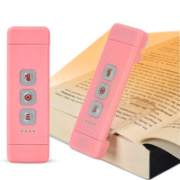 Portable USB Rechargeable Clip on Book Light with Timer - Chic Cart