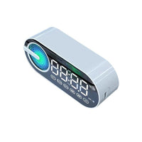 RGB Bluetooth Speaker Alarm Clock with TWS and Large Display - Chic Cart