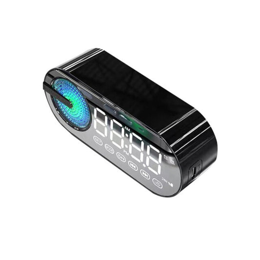 RGB Bluetooth Speaker Alarm Clock with TWS and Large Display - Chic Cart
