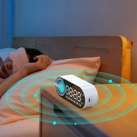 RGB Bluetooth Speaker Alarm Clock with TWS and Large Display - Chic Cart