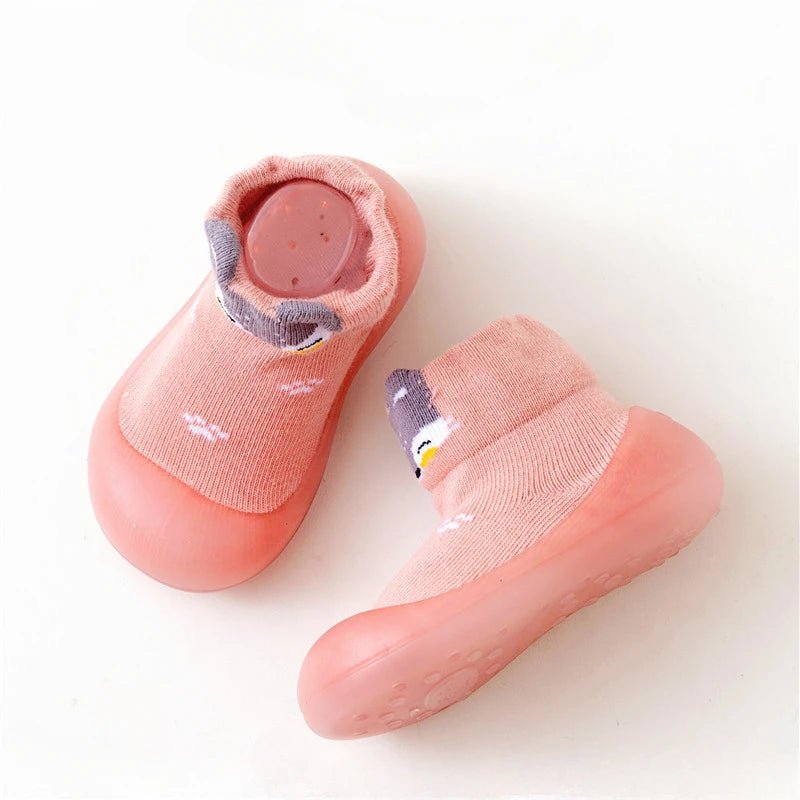 Baby Walking Shoes Soft Sole Non - slip Spring and Autumn Baby Socks Shoes Indoor and Outdoor Walking Breathable Shoes and Socks - Chic Cart