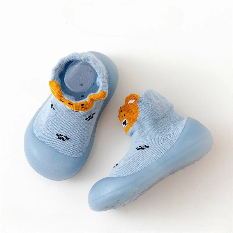 Baby Walking Shoes Soft Sole Non - slip Spring and Autumn Baby Socks Shoes Indoor and Outdoor Walking Breathable Shoes and Socks - Chic Cart