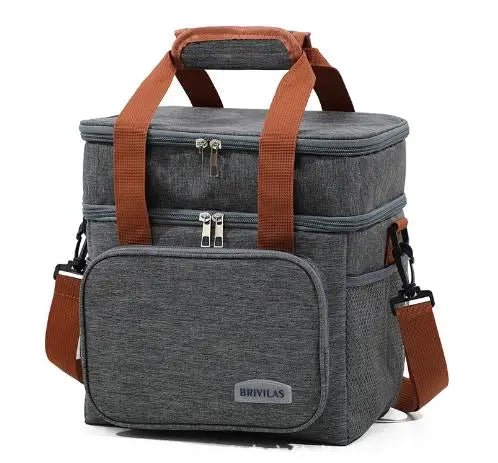 European And American Fashion Can Cross Body Thickened Lunch Insulation Bag With Large Capacity Business Lunch Bag - Chic Cart