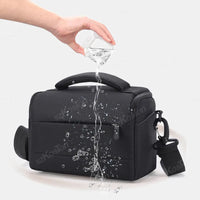 Camera Bag Case Canvas Compatible for Nikon Canon Sony DSLR/SLR Mirrorless Camera Camera Shoulder Messenger Bag for Men/Women - Chic Cart