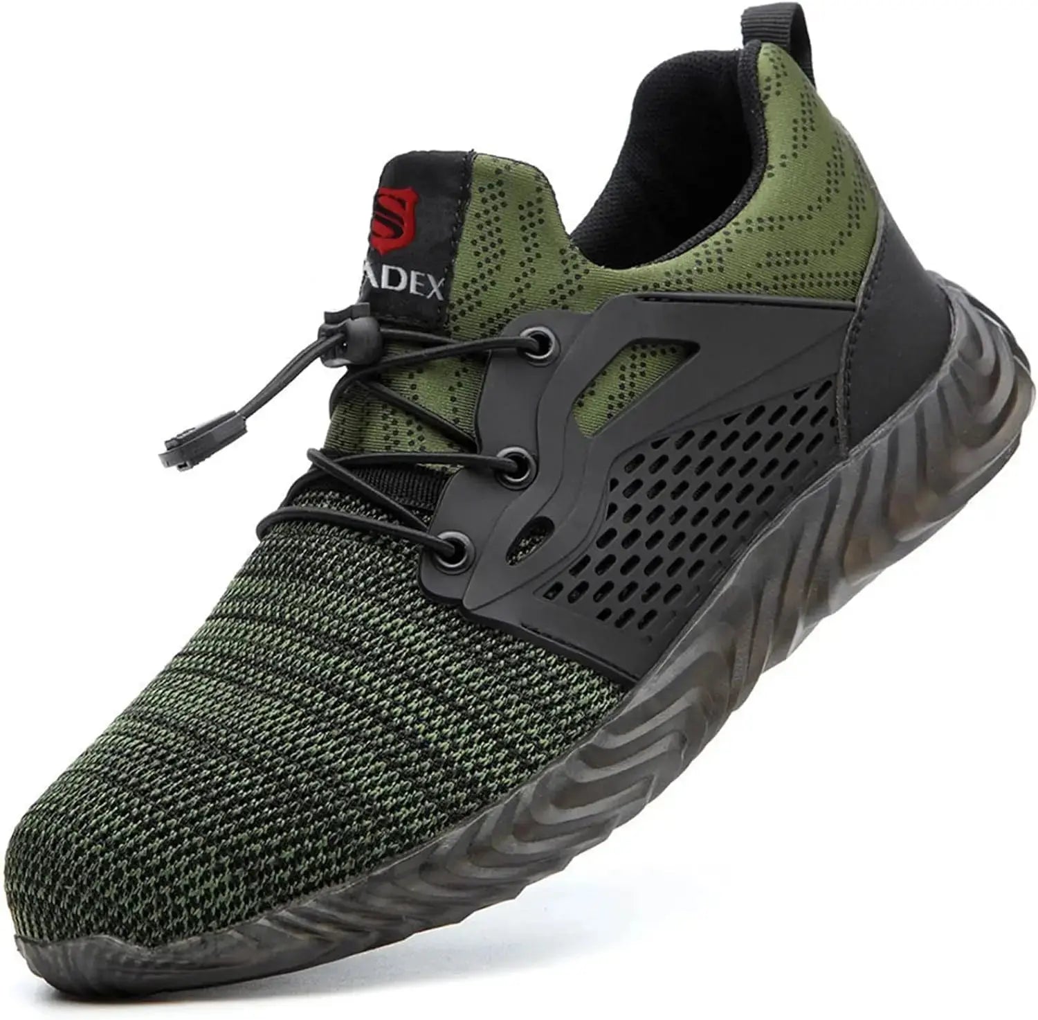 SUADEX Steel Toe Sneakers for Men Women Indestructible Work Shoes Lightweight Comfortable Safety Boots Shoes for Construction - Chic Cart