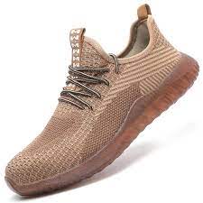 SUADEX Steel Toe Sneakers for Men Women Indestructible Work Shoes Lightweight Comfortable Safety Boots Shoes for Construction - Chic Cart 