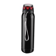 500ML Bicycle Water Bottle Vacuum Stainless Steel Cycling Water Bottle Double Walled Simple Thermo Mug Insulated With Straw