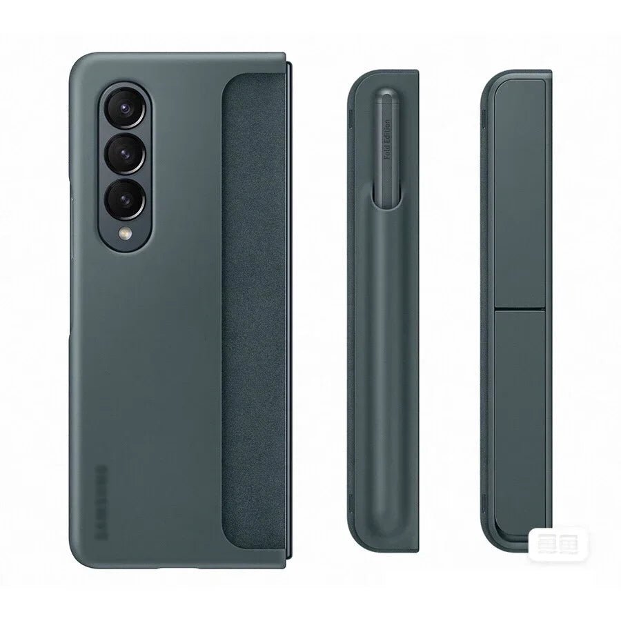 For Samsung Z Fold5 4 Mobile Phone Case Folding Screen Stand Pen Slot 2 in 1 Pen Case Film Full Cover Protective Cover - Chic Cart