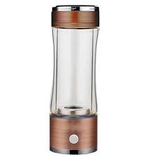 420ml Hydrogen - rich Water Bottle DuPont SPE/PEM 1400mAh+4000mAh Hydrogen Generator UV Sterilization Electrolytic H2 Water Cup