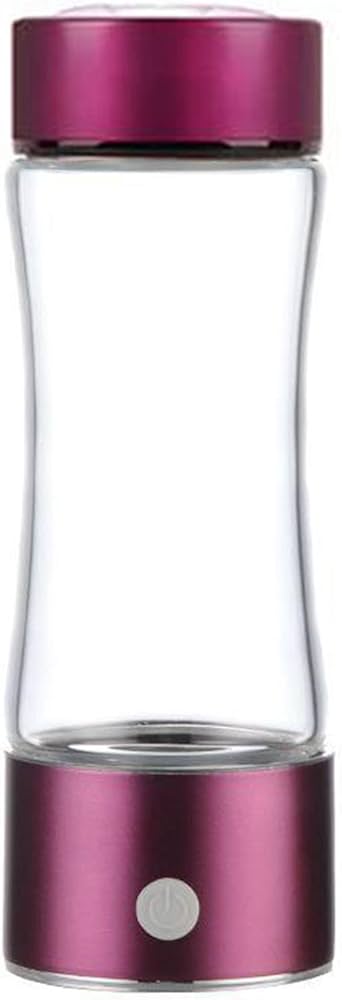 420ml Hydrogen - rich Water Bottle DuPont SPE/PEM 1400mAh+4000mAh Hydrogen Generator UV Sterilization Electrolytic H2 Water Cup