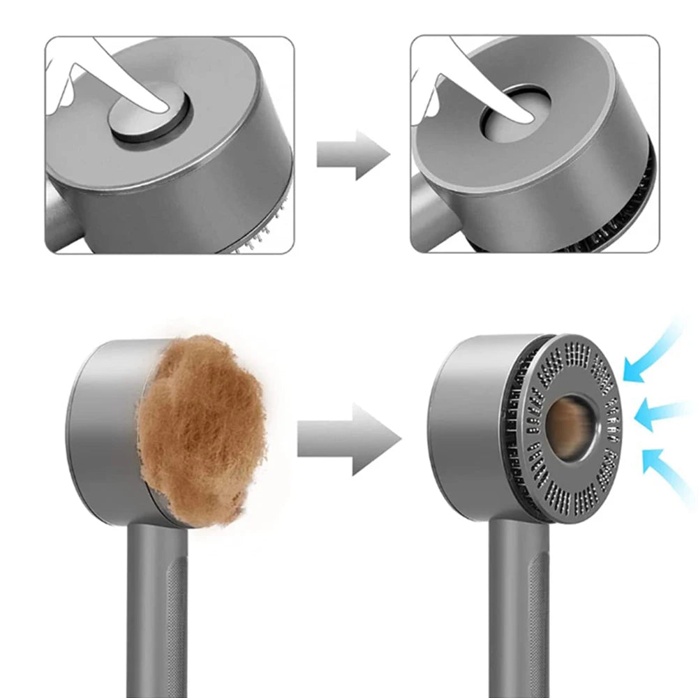 Pet Brush And Hose for Dyson V8 V10 V11 V15 Vacuum Cleaner Pet Hair Remover Pet Hair Brush Dog Cat Household Parts - Chic Cart
