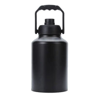 Large Capacity Sports Thermos Cup with Handle,Stainless Steel Vacuum Flasks,Wide Mouth Drinkware,Camping Gym Water Bottle,64OZ - Chic Cart