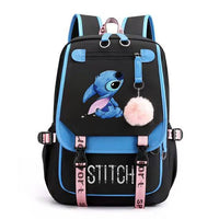 Sanrio Kuromi Mymelody Waterproof Backpack, Cute Cartoon Large Capacity School Bag, Fashionable Casual Daypack, Multiple Pockets - Chic Cart 