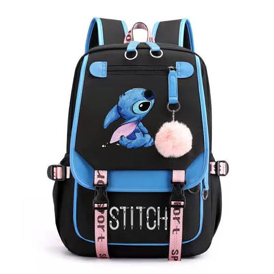Sanrio Kuromi Mymelody Waterproof Backpack, Cute Cartoon Large Capacity School Bag, Fashionable Casual Daypack, Multiple Pockets - Chic Cart 
