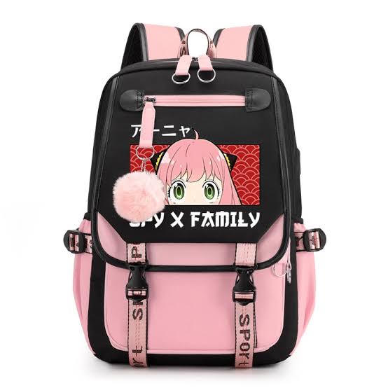Sanrio Kuromi Mymelody Waterproof Backpack, Cute Cartoon Large Capacity School Bag, Fashionable Casual Daypack, Multiple Pockets - Chic Cart 