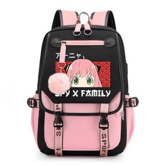 Sanrio Kuromi Mymelody Waterproof Backpack, Cute Cartoon Large Capacity School Bag, Fashionable Casual Daypack, Multiple Pockets - Chic Cart 