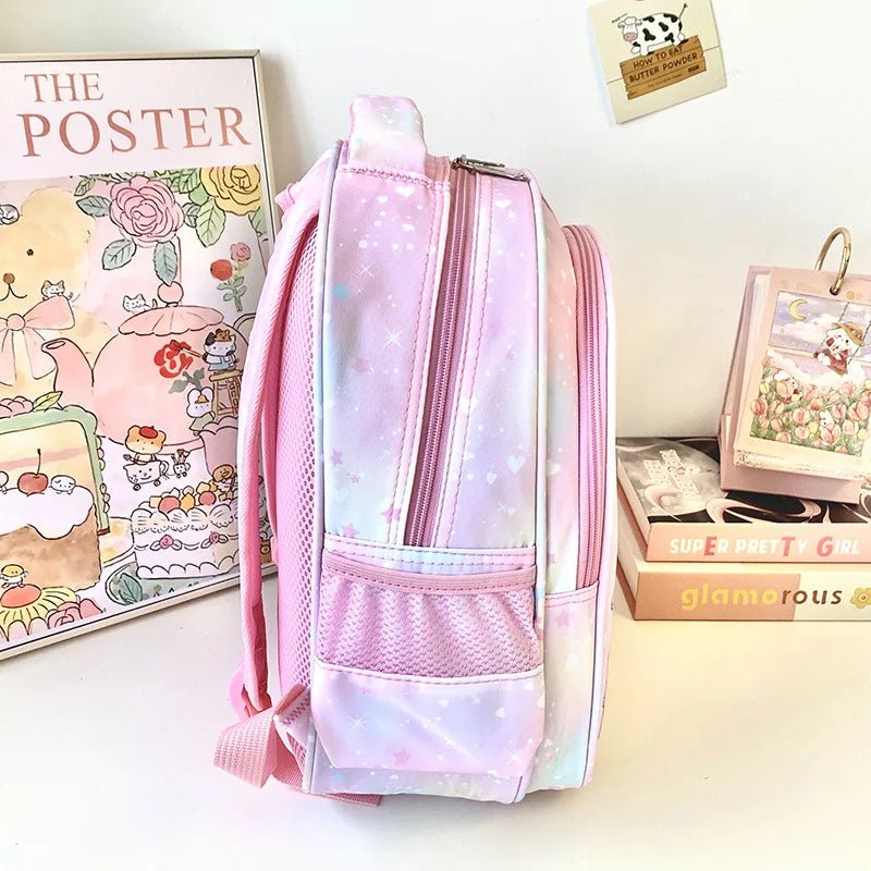 Kuromi School Bag, Backpack With Pencil Case, Hello Kitty Sanrio Anime Travel Bag, Daily Use School Use Bags, Birthday Gift - Chic Cart