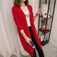 Spring Autumn Women Cloth Coat Medium Length Sun Protection Loose Style Polyester Fabric No Fur Collar Comfortable Casual Style - Chic Cart