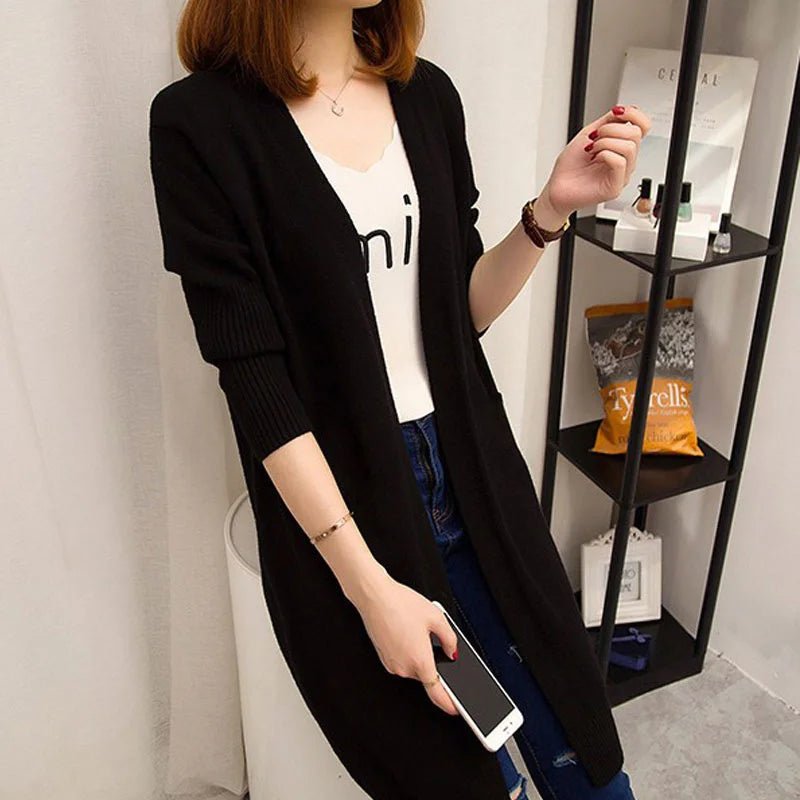 Spring Autumn Women Cloth Coat Medium Length Sun Protection Loose Style Polyester Fabric No Fur Collar Comfortable Casual Style - Chic Cart