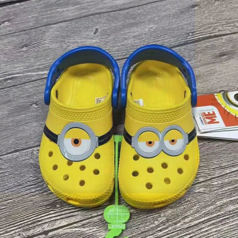 New Authentic Cartoon Characters Around Sandals Slippers Beach Shoes Super Light Soft Sole Eva Material Non - Slip Boys And Girls - Chic Cart
