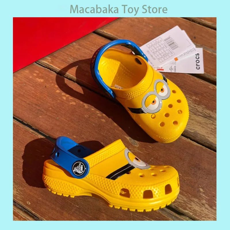 New Authentic Cartoon Characters Around Sandals Slippers Beach Shoes Super Light Soft Sole Eva Material Non - Slip Boys And Girls - Chic Cart