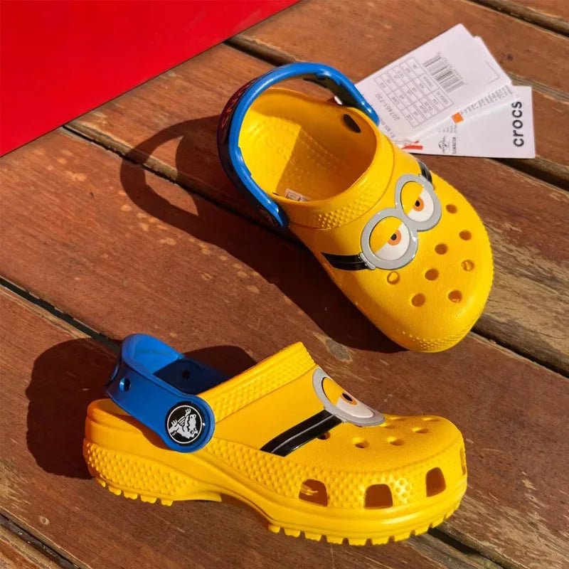 New Authentic Cartoon Characters Around Sandals Slippers Beach Shoes Super Light Soft Sole Eva Material Non - Slip Boys And Girls - Chic Cart
