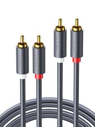 Vention RCA Cable 3.5mm to 2RCA Splitter RCA Jack 3.5 Cable RCA Audio Cable for Smartphone Amplifier Home Theater AUX Cable RCA - Chic Cart