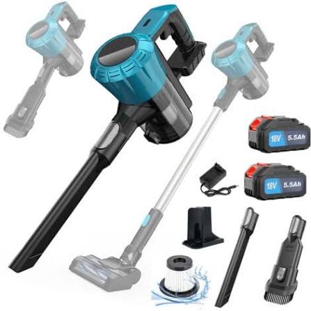 Electric Goddess Cordless Handheld Vacuum Cleaner Portable Floor Construction Carpet Pet Hair Cleaning For Makita 18V Battery - Chic Cart 