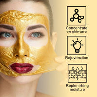 Retinol Gold Facial Mask Deep Pore Cleaning Fading Wrinkle - Chic Cart