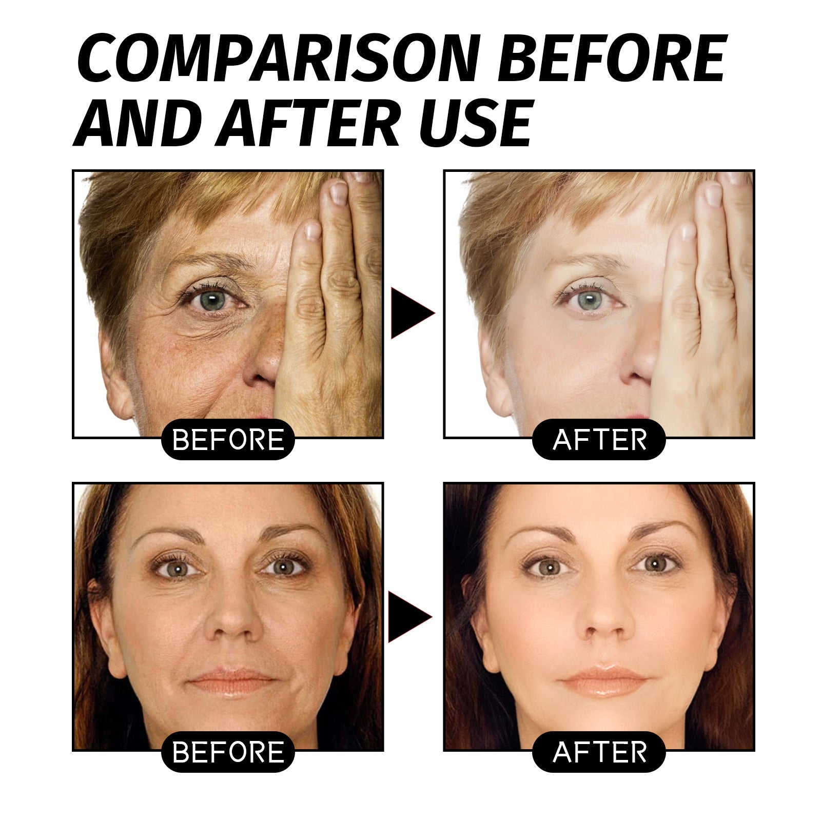 Retinol Gold Facial Mask Deep Pore Cleaning Fading Wrinkle - Chic Cart