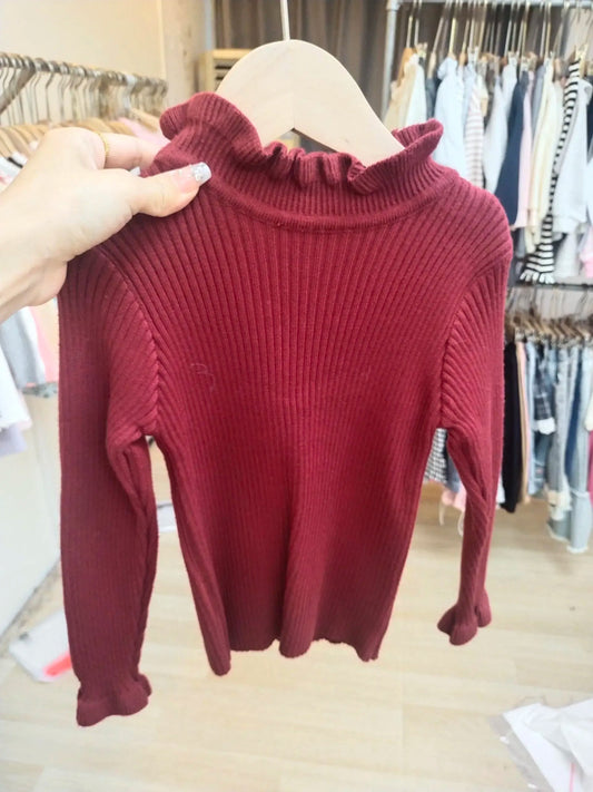 Toddler Knit Sweater Newborn Knitwear 0 - 7Y Autumn New Baby Boys Girls Clothes Baby Sweater Long Sleeve Cotton Baby Pullover Tops - Chic Cart