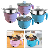 Electric Hot Pot Nonstick 1.8L Kitchen Cooking Appliances for Eggs Fry Ramen - Chic Cart