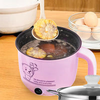 Electric Hot Pot Nonstick 1.8L Kitchen Cooking Appliances for Eggs Fry Ramen - Chic Cart