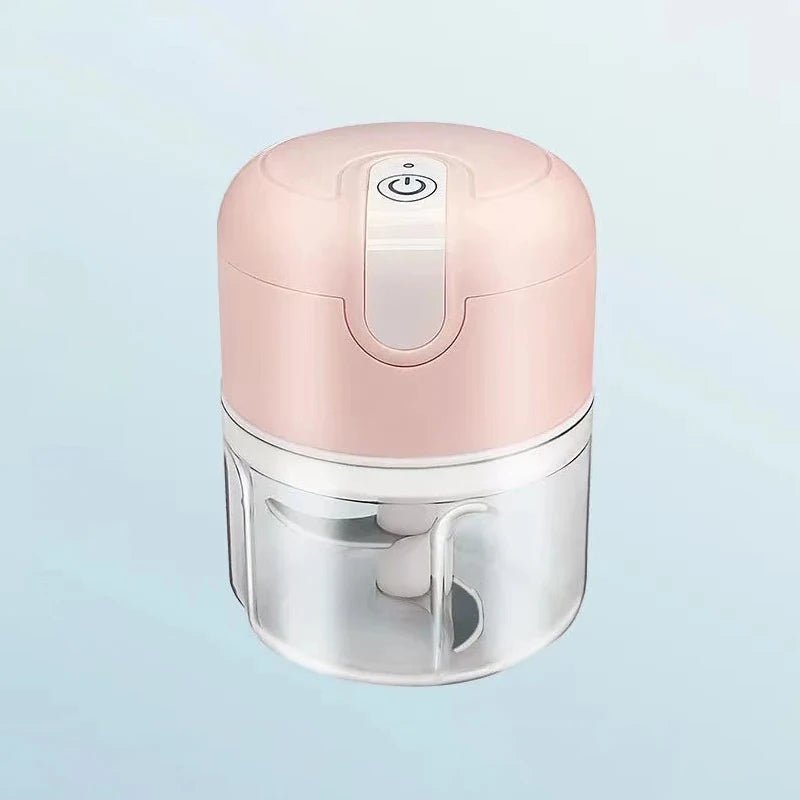 Mini Electric Mixers Kitchen Food Processor Garlic Chopper Vegetable Chili Chopper USB Home Masher Machine Kitchen Gadgets - Chic Cart
