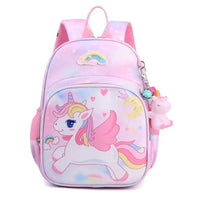 New Unicorn Backpack For Girls Cartoon Pink Princess School Bags Kids Satchels Kindergarten Bookbag Mochila Infantil Escolar - Chic Cart