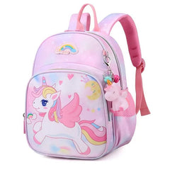 New Unicorn Backpack For Girls Cartoon Pink Princess School Bags Kids Satchels Kindergarten Bookbag Mochila Infantil Escolar - Chic Cart